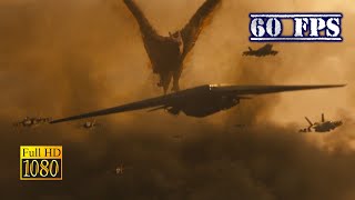 Rodan Vs Jets Full Hd 60Fps Latino - Godzilla King Of The Monsters 2019