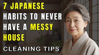 7 JAPANESE HABITS to NEVER HAVE a MESSY HOUSE