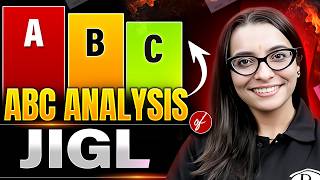 ABC Analysis of JIGL🔥 | Most Important Topics | CS Executive June / Dec 2026