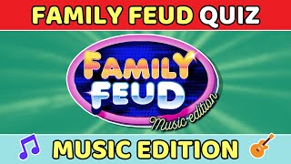 Famous Family Feud Quiz: Music Edition | Can You Guess the Most Popular Answers? 🎤🎶 Net Worth