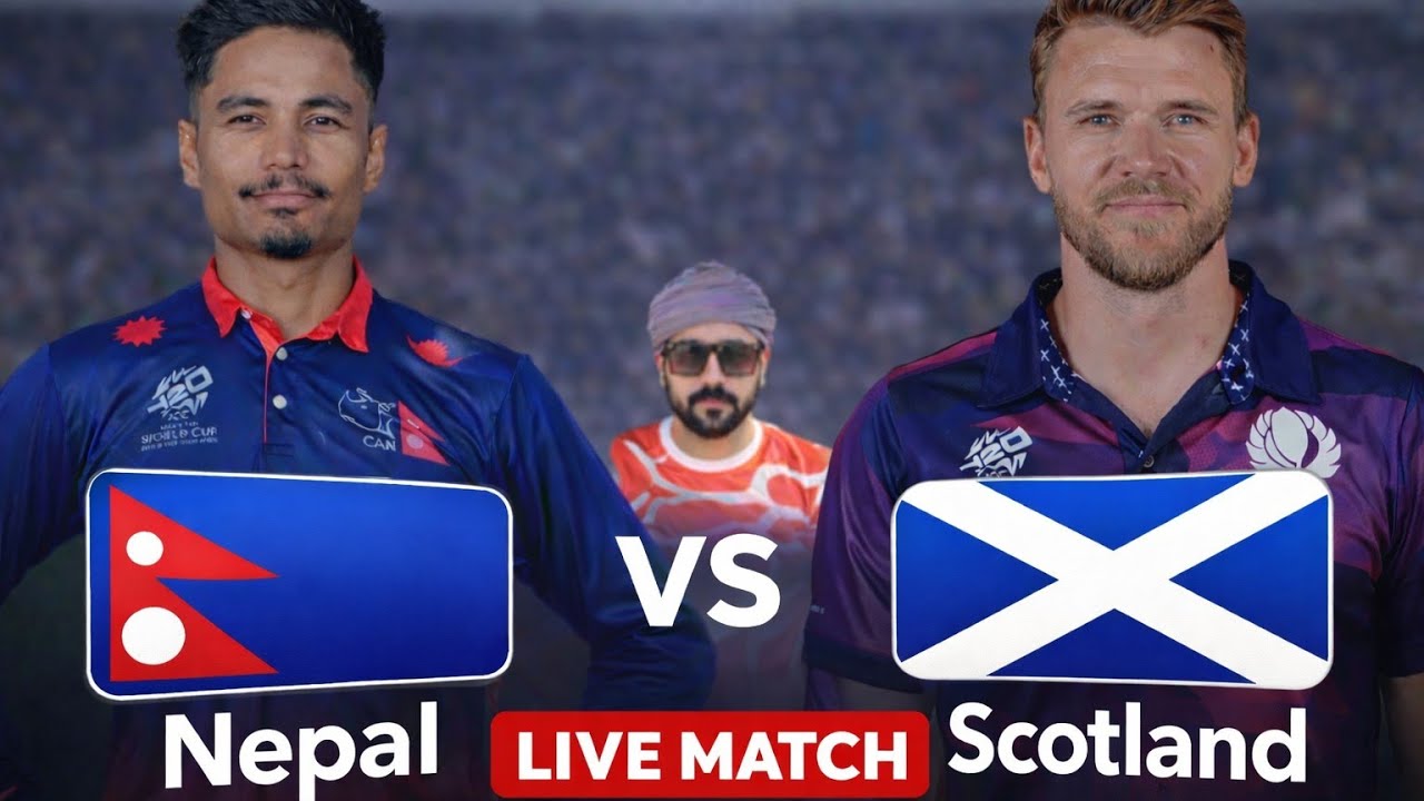 🛑 Live: Nepal Vs Scotland 33 Match ||Live cricket Match Today | Live cricket Score, Comentry ,