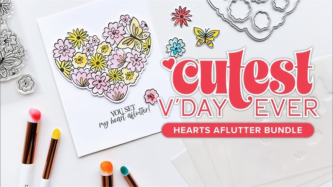Catherine Pooler Designs - Cutest V'Day Ever Collection - 12 x 12 Patterned  Paper Pack - UR Sweet
