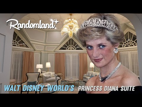 Princess Diana's Disney World Suite... completely remodeled and more epic than ever!