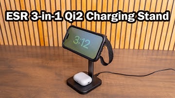 Incredible Value! Review of the ESR 3 in 1 Qi 2 Charging Stand for iPhone, Apple Watch, & Airpods