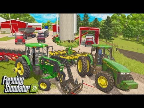 Plantei US$ 500 mil em milho em 1 dia? | Farming Simulator 25