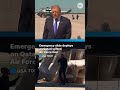 Emergency slide deploys on Qatari-gifted Air Force One before Trump boards