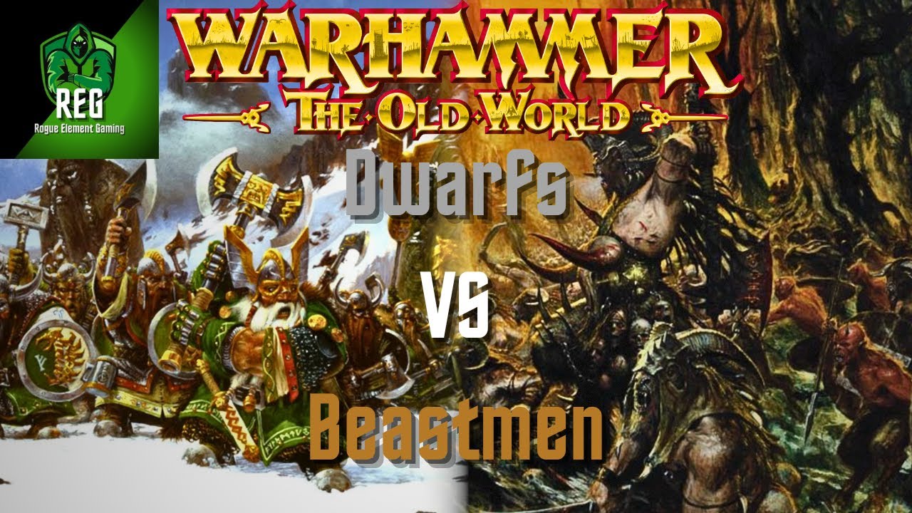 Warhammer The Old World Battle Report | Dwarfs vs Beastmen