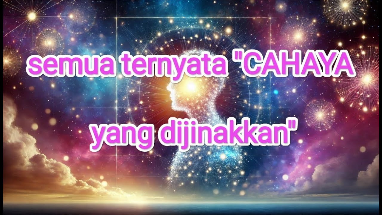 Manusia: Cahaya yang Menyadari Dirinya Sendiri