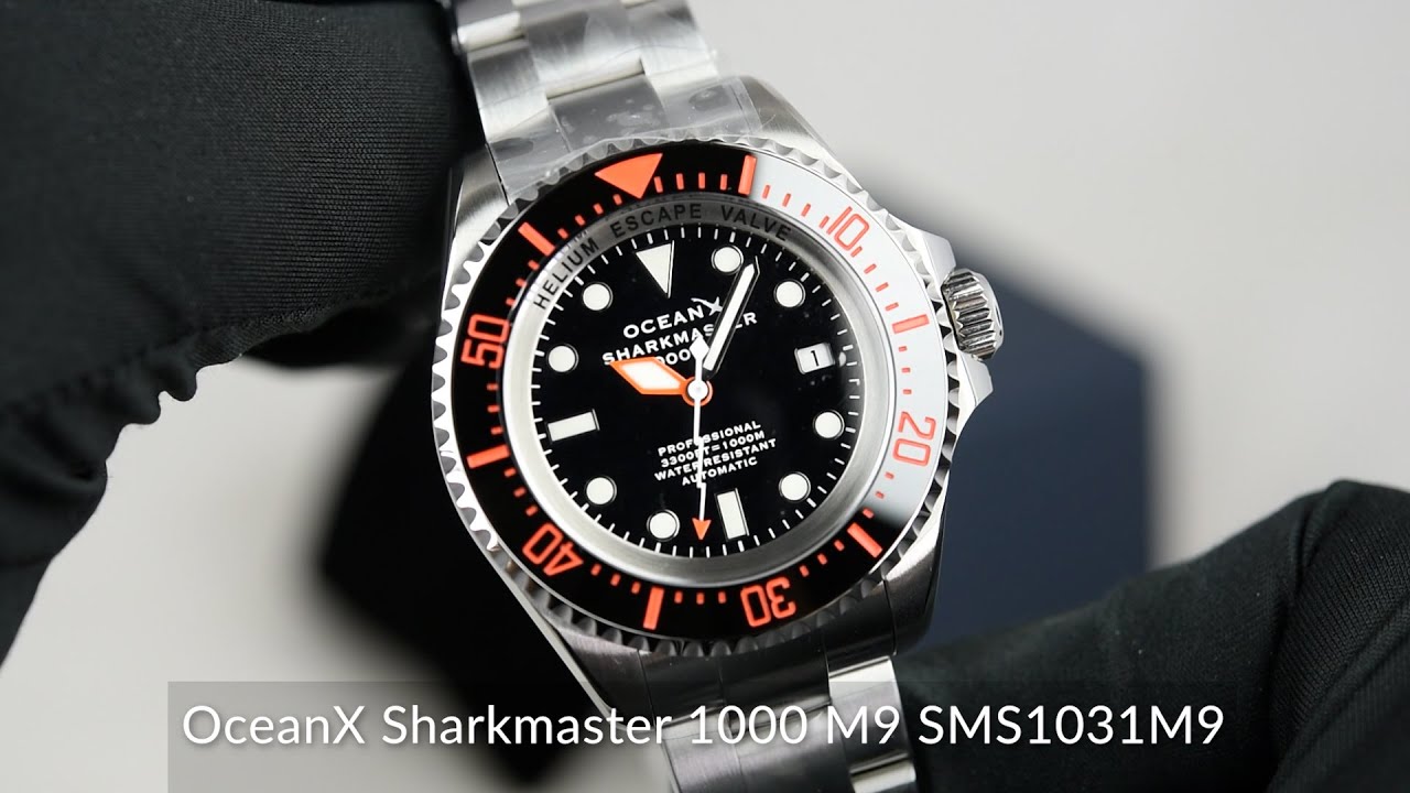 OceanX Sharkmaster 1000 M9 SMS1031M9 - YouTube