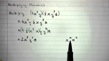 5.1.5 - Multiplying Monomials