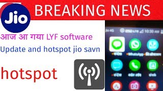 Jio Phone मे आज New Software install | HOTSPOT Jio Savn, New Message App| Hotspot USB thearing screenshot 5