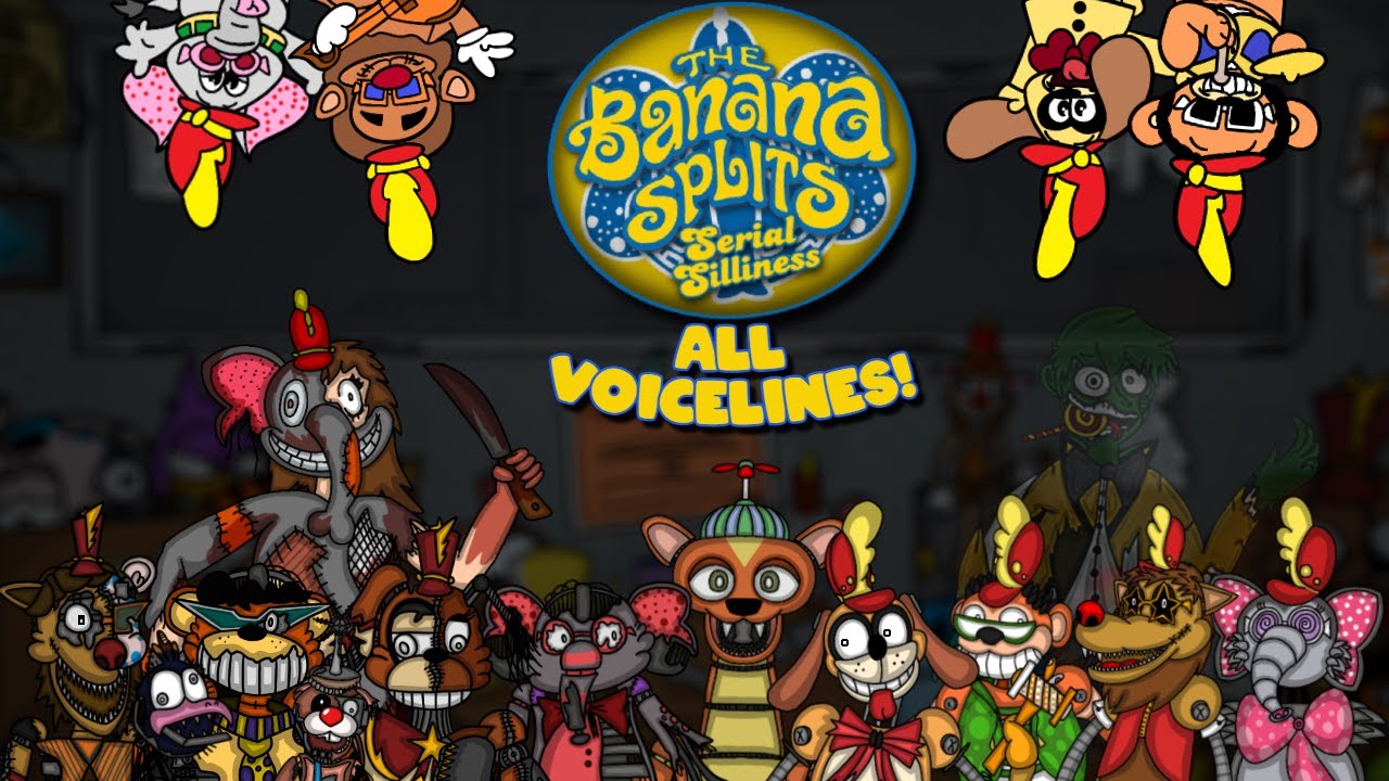 The Banana Splits Serial Silliness All Voice Lines YouTube