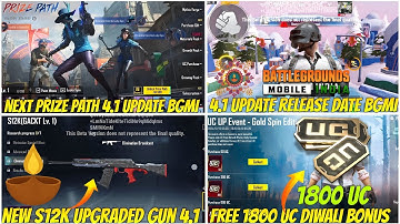 BGMI NEXT PRIZE PATH LEAKS | GET FREE 1800 UC DIWALI BONUS | NEXT UC EVENT | BGMI 4.1 UPDATE LEAKS 🪔