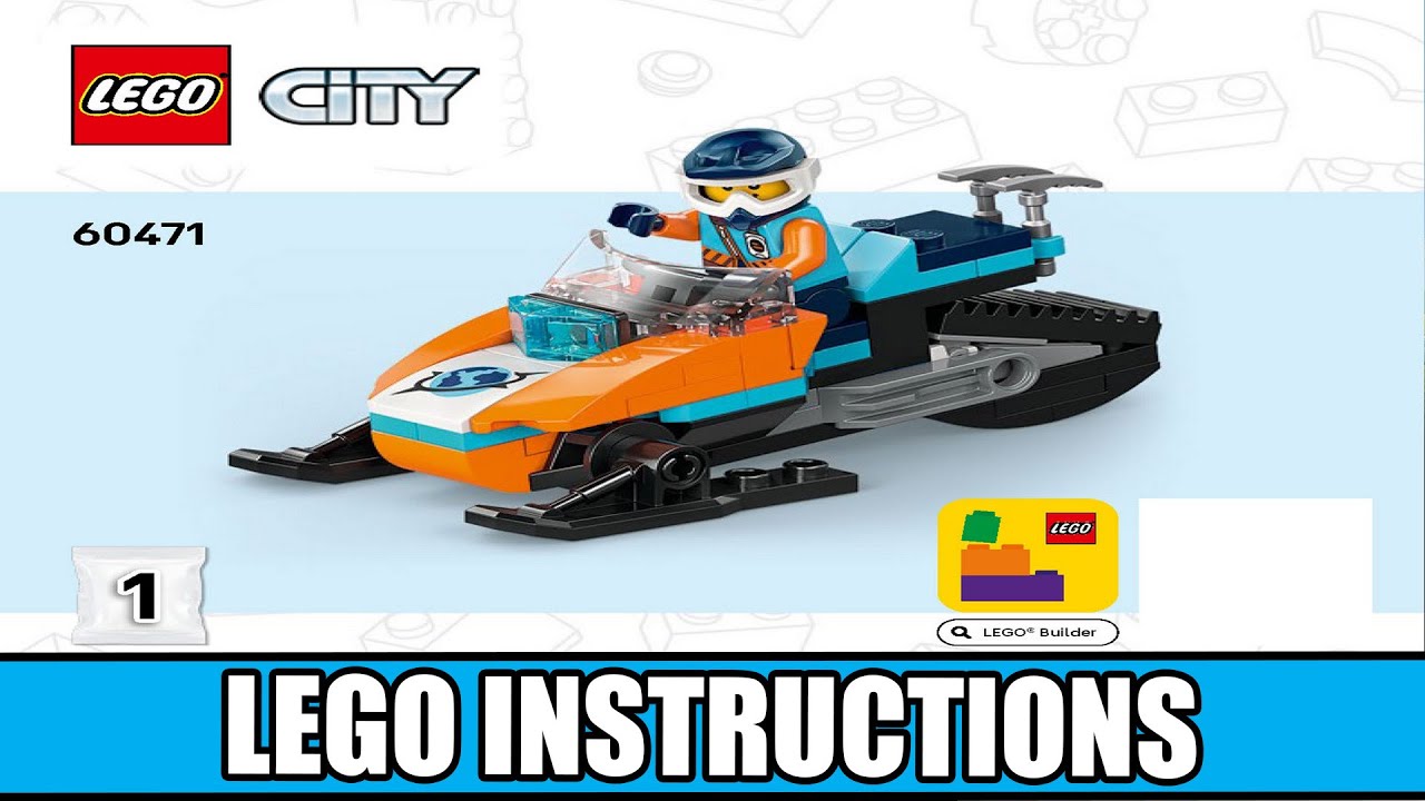 LEGO Instructions - Exploration - Arctic Truck - City LEGO instructions