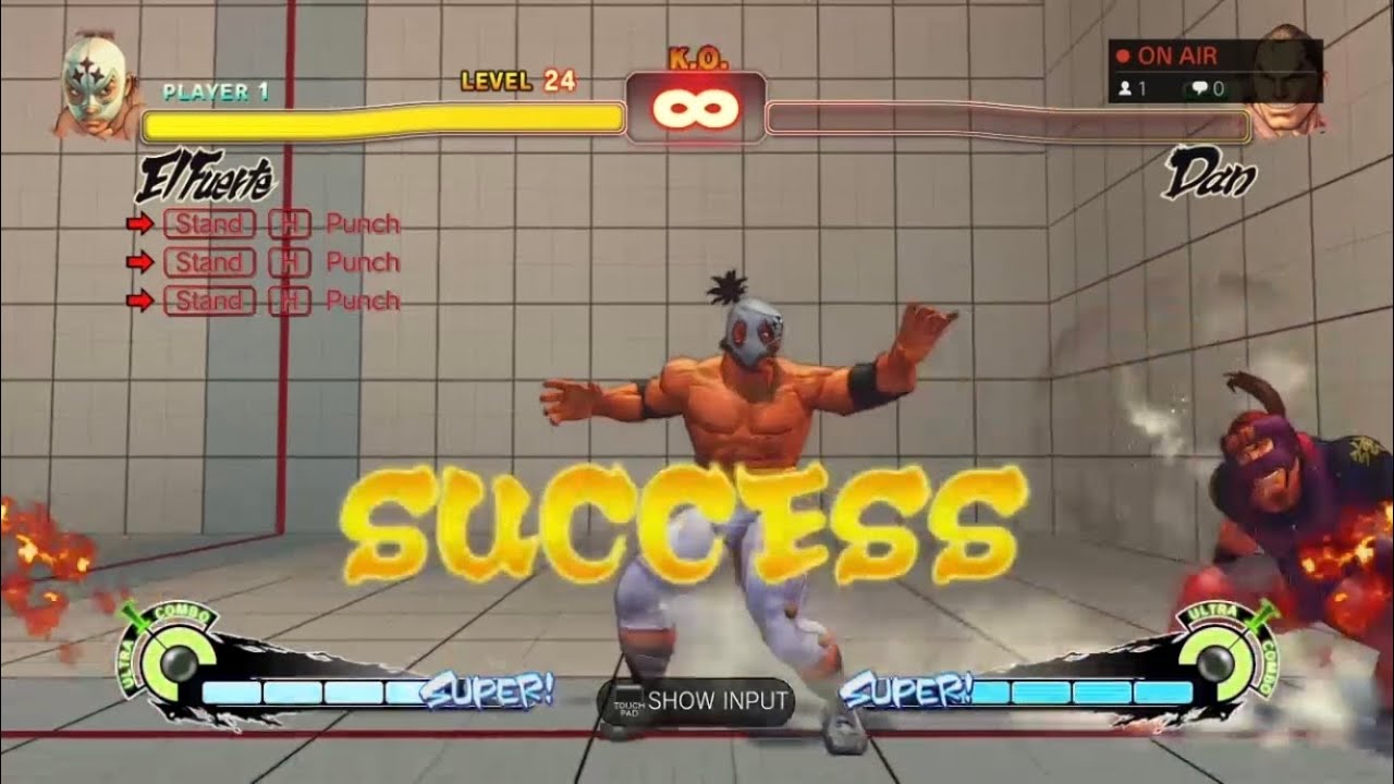 Super Street Fighter IV - El Fuerte Trial #24