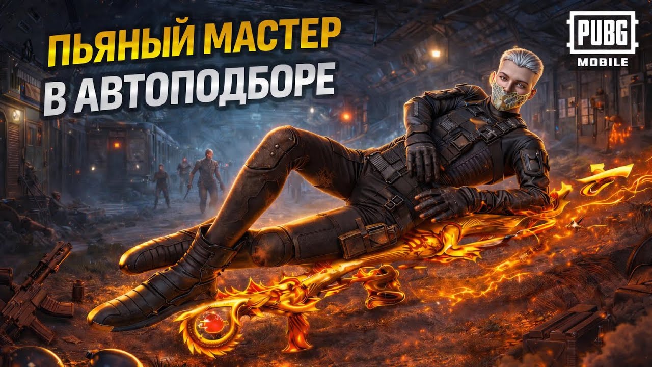 ПЬЯНЫЙ МАСТЕР В АВТОПОДБОРЕ😂НАШЕЛ СМЕШНЫХ ТИММЕЙТОВ🔥В МЕТРО РОЯЛЬ|PUBG MOBILE