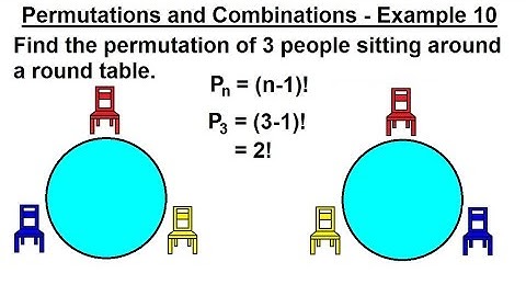 Probability & Statistics (45 of 62) Permutations and Combinations - Example 10