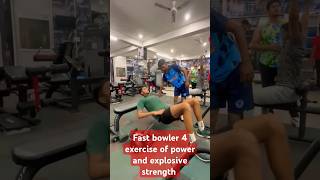 fastbowler explosive strength training #cricket #batting #fastbowling @TNTSportsBR