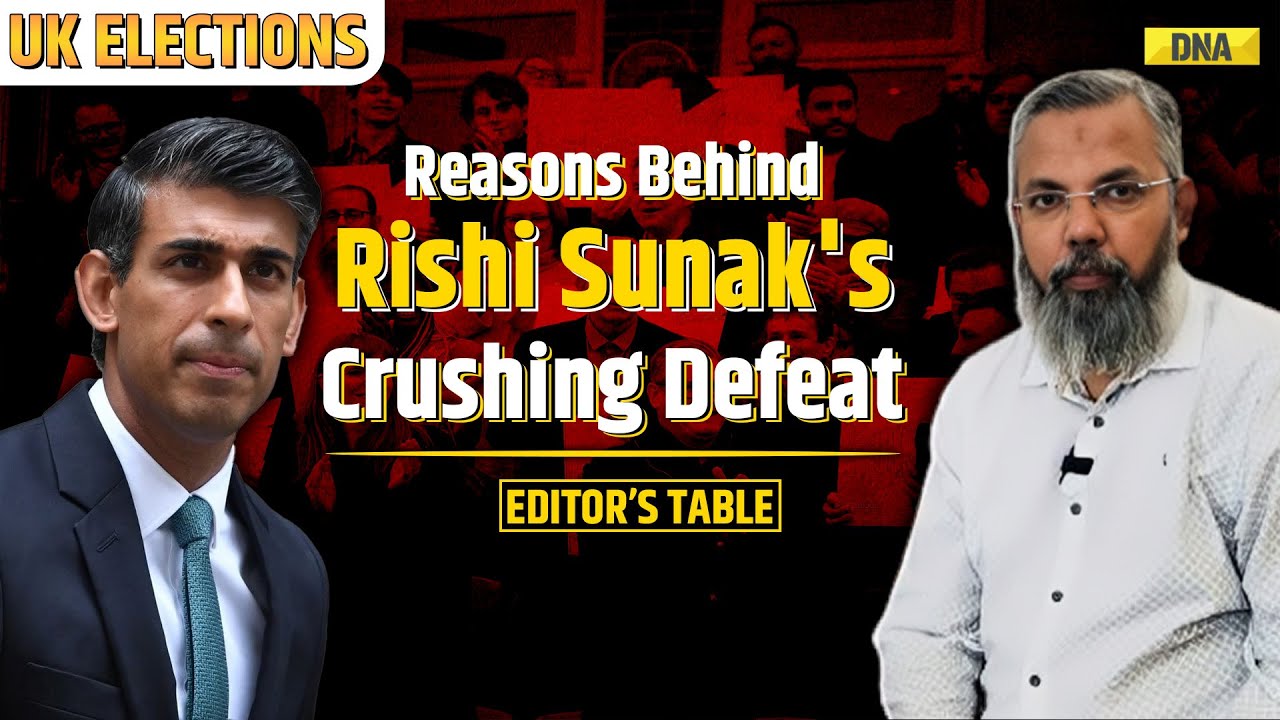 UK General Elections Results: Why Rishi Sunak Lost UK Election? Reason ...