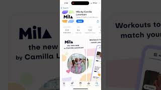 Mila app by Camilla Lorentzen - quick overview Resimi