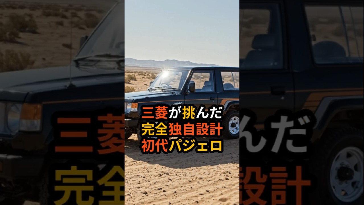 屈辱から世界一へ、そして新たな挑戦！三菱パジェロ復活 #ショート動画 #海外の反応 #日本 #モノづくり