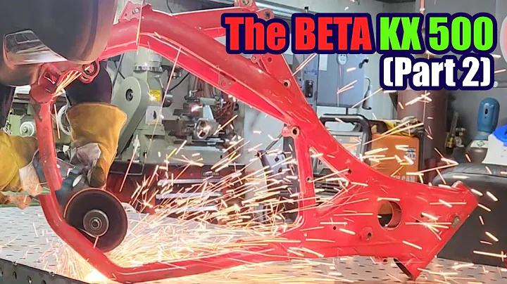 500cc 2-stroke Beta Motorcycle BUILD PART 2 - Adams Incredible Skills On Display!