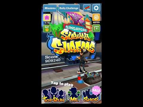 Bump 5 Bushes - Subway Surfers