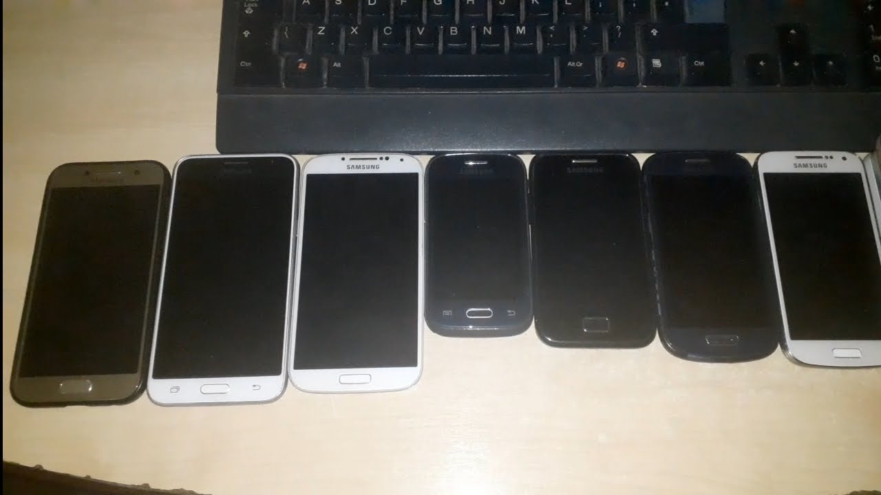 My Samsung Smartphone Collection as of February 22nd 2026