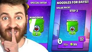Gemming Everything in the Nano Noodle Update in Brawl Stars!