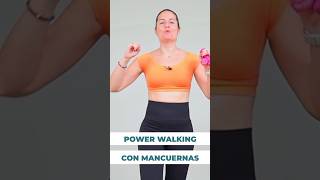 🧡 Nueva Rutina 🧡Power Walking 🏃🏼‍♀️Esculpe Tu Cuerpo Con Mancuernas Y Energía Positiva ☀️🙌🏻