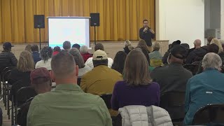 Brunswick residents spoke out at meeting Tuesday after study revealed toxic chemicals in their blood