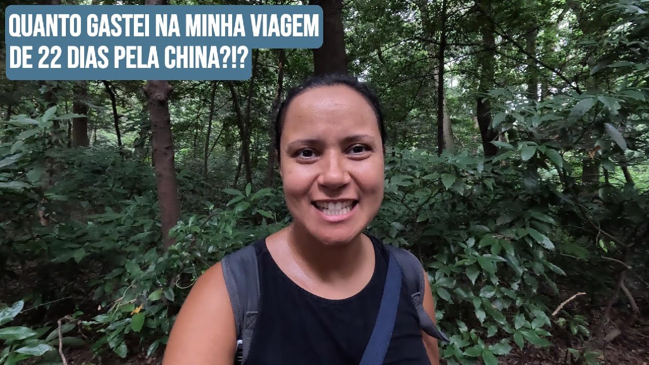 QUANTO CUSTA VIAJAR PARA A CHINA | Gastos por categoria (2025)