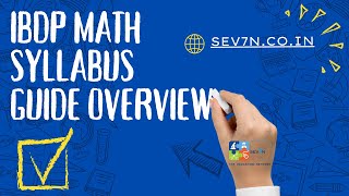 IBDP Math Syllabus Guide Overview