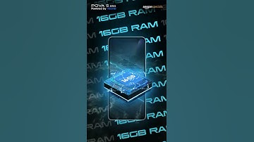 Introducing the all-new POVA 5 Pro 5G! With a whopping 8+8 GB of extendable RAM