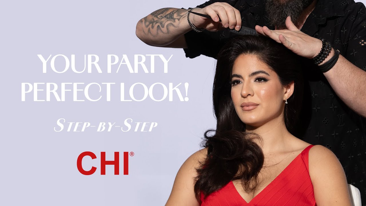 Create Perfect Holiday Waves: CHI Lava AirGlam Tutorial