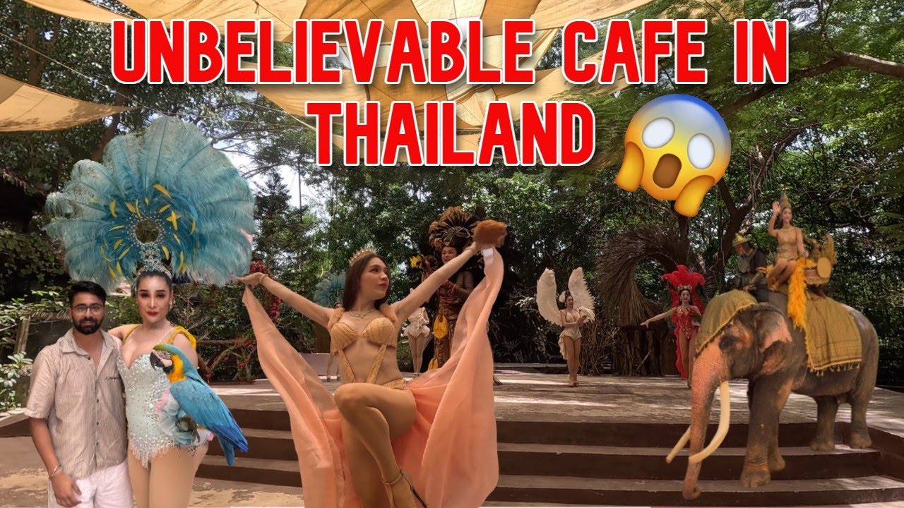 Most Aesthetic Café in Thailand? 😍 Mong Chang Café Pattaya!