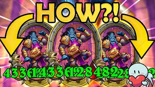 I was SHOCKED when I figured this out (140K/120K minions)! | Hearthstone Battlegrounds