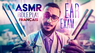 ASMR ROLEPLAY ‍⚕Ear Exam, Ear Cleaning & Hearing Tests (FRENCH)