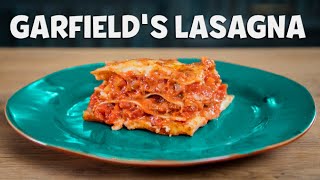 How to make Lasagna from Garfield? - Cooking the Best Food From Movies