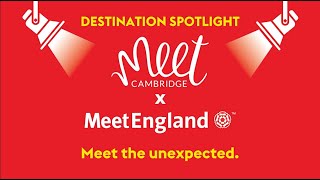 MeetEngland Destination Spotlight x Cambridge