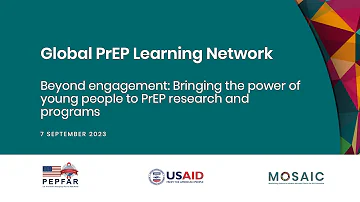 Global PrEP Learning Network: Bringing the power of young people to PrEP research and programs