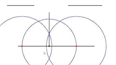 Construction 13 - Right angled triangle, given the length of the hypotenuse and one other side