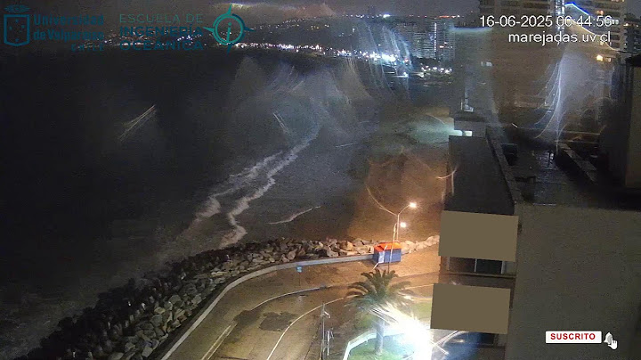 Marejadas UV || Playa Acapulco || Viña del Mar || Chile en vivo