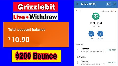 $10.9 Live Withdraw.Grizzlebit New Bitcoin Cloud Mining Website. New Free Cloud Mining Website