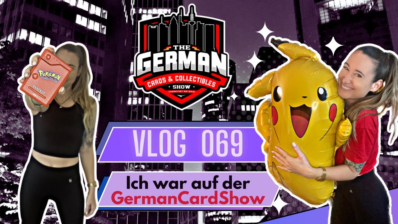 🔥 Heimspiel auf der German Card Show in Frankfurt am Main - VLOG 🔥