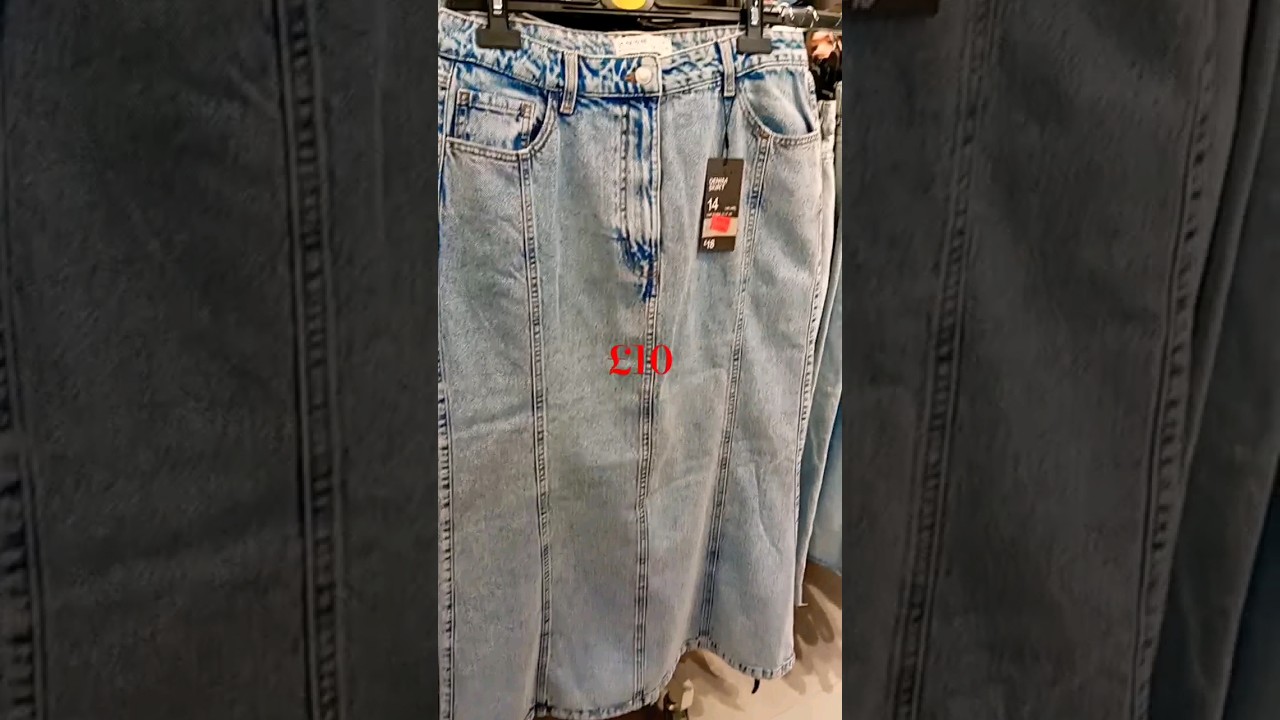 PRIMARK 💫 New denim skirt 😍on ❤️‍🔥sale