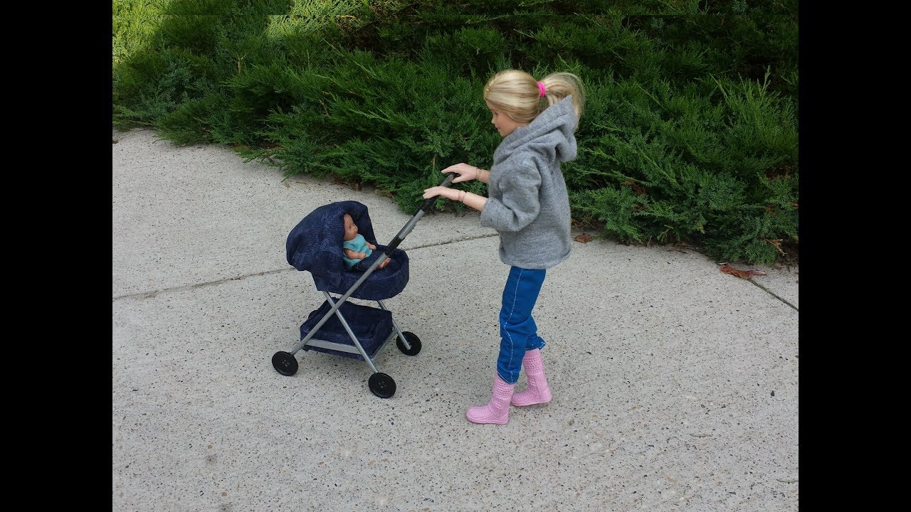 barbie doll baby stroller