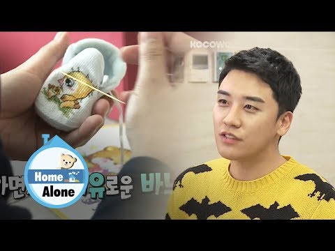 Seung Ri Loved Cross-Stitching?! [Home Alone Ep 235]