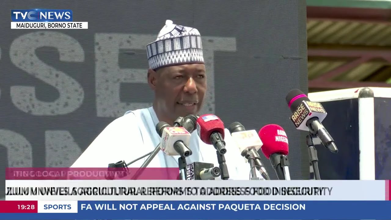 Governor Zulum Unveils Agricultural Reforms To Address Food Insecurity