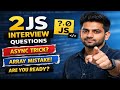 Two JS interview questions most freshers fail.Save this before your next interview.